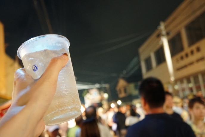 シラフでいる理由がなくなったためハイボールで乾杯