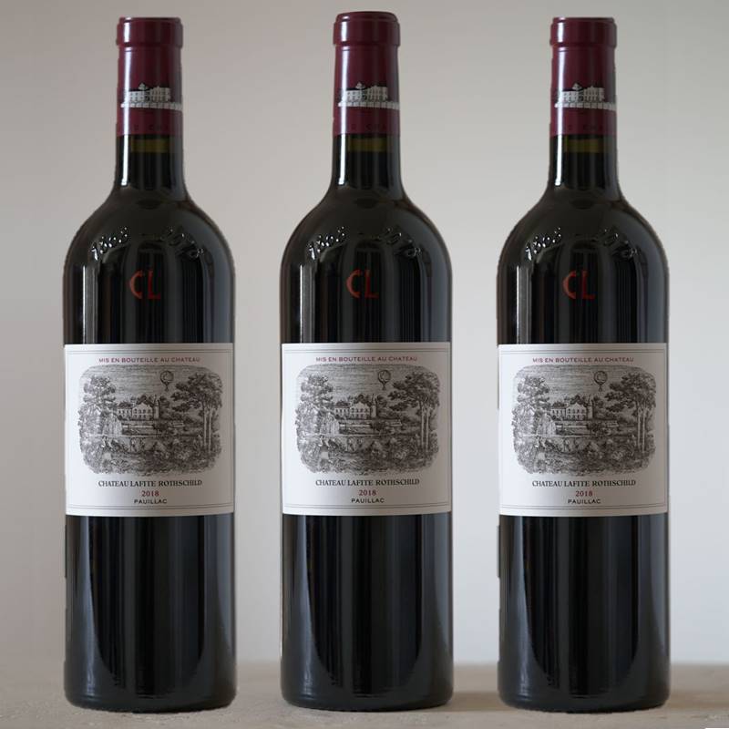 シャトー蔵出し 新ヴィンテージ シャトー ラフィット ロスチャイルド 18 3本セット シャトーオリジナル木箱入り 寺田倉庫 ルグラン フィーユ エ フィス Legrand Filles Et Fils