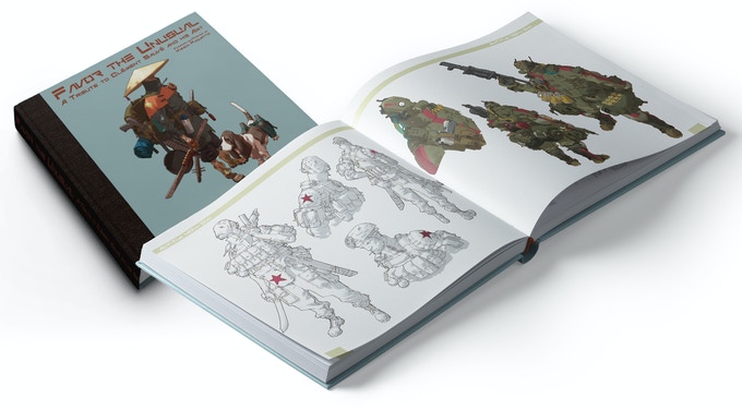 今は亡きカナダの天才漫画家 Clement Sauve氏のイラスト集 Favor The Unusual 講談社キックスターターナビ