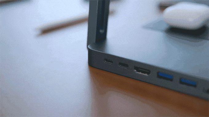 Ipadがデスクトップpcに変身 台座でワイヤレス充電 マルチポートも Kolude Ipadスタンド Kickstarternavi