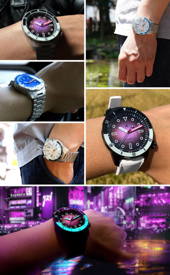 伊豆発 ダイバーズウォッチをモダナイズ ムーブメントはseiko仕立て The Shirahama 講談社キックスターターナビ