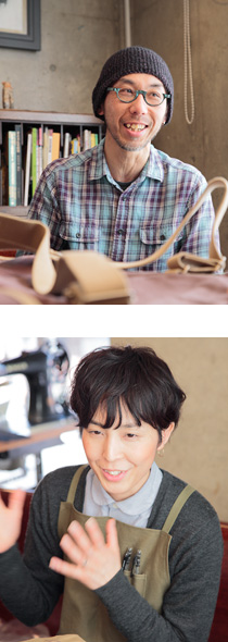 佐藤、小川の写真