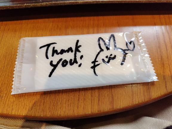 ✦今日のおれい✦