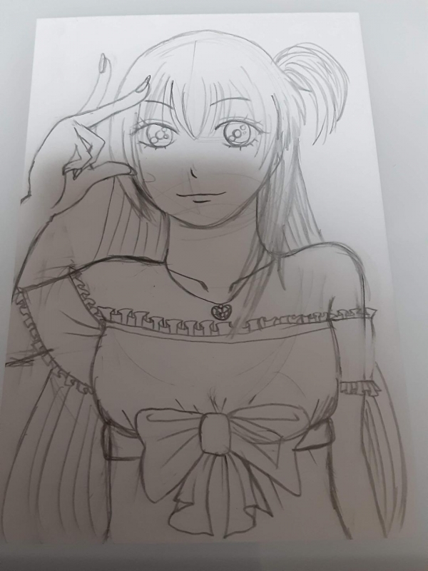 りんね画伯の作品が出来るまで