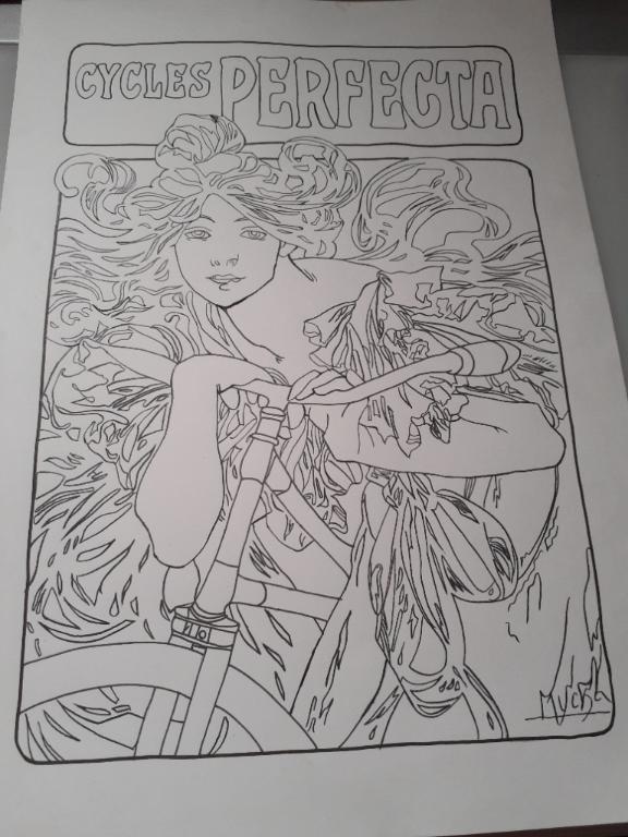 りんね画伯のイラストメイキング～ペン入れの巻～