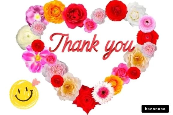 ＊今日のお礼＊