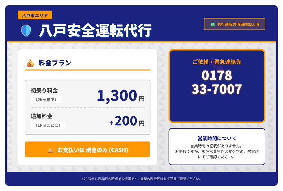 八戸安全運転代行の画像0