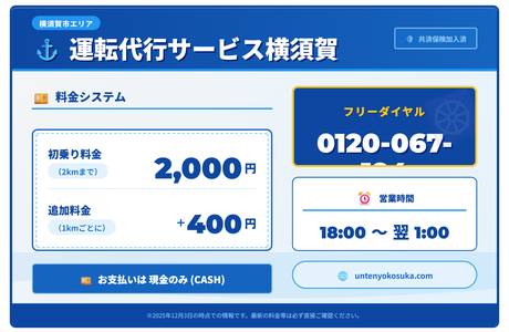 運転代行サービス横須賀