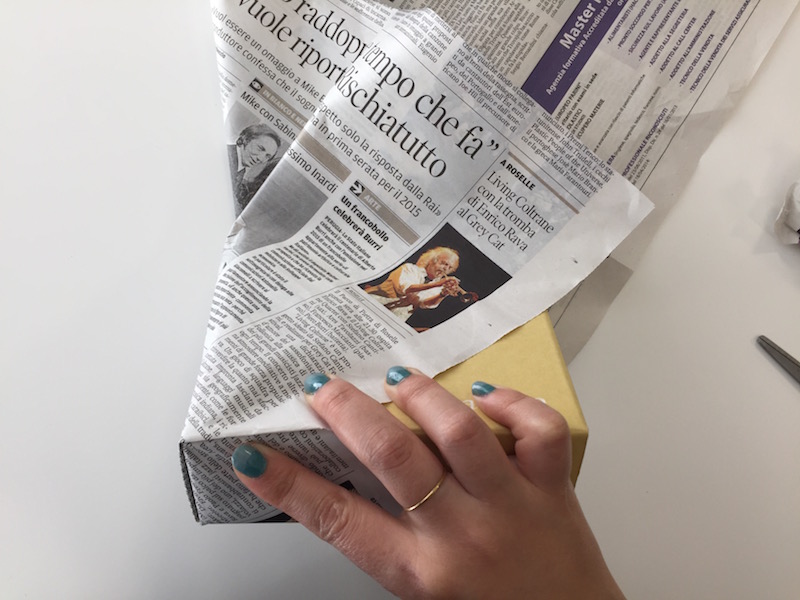 ラッピングのきほん Vol 1 四角い箱 書籍などの包み方