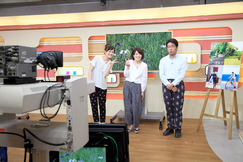 テレビでも紹介された「もんぺ博覧会」