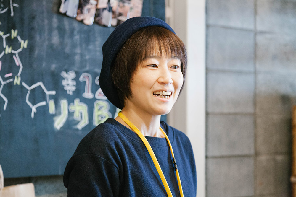 店長の関谷さん。