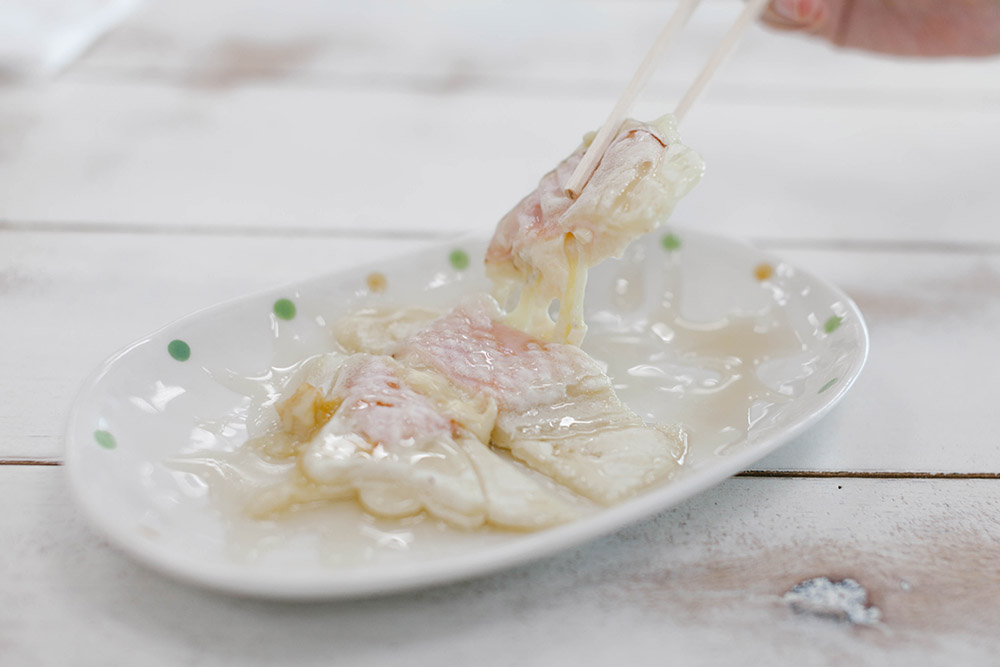 はちみつとチーズがとろ~り