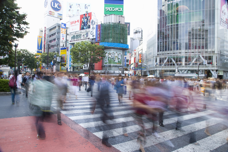 現代社会の雑踏