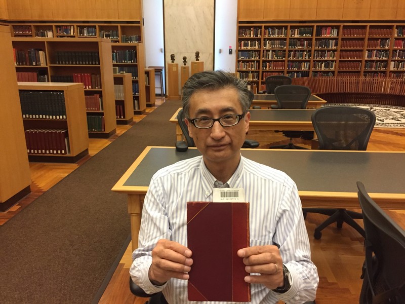 現存する『An Essay on Shaking Palsy』　NIH Libraryにて　画像提供：望月秀樹先生