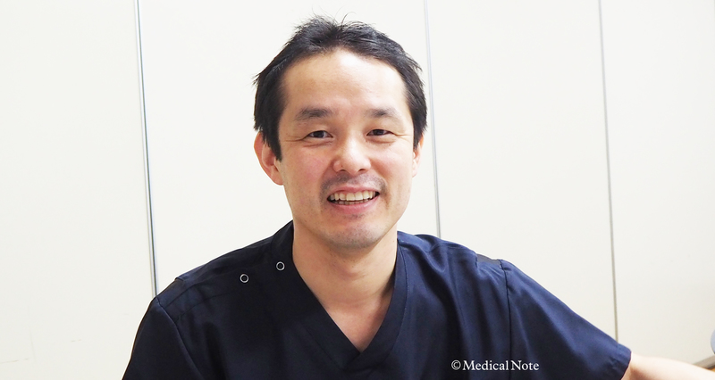 笑顔の阿部先生