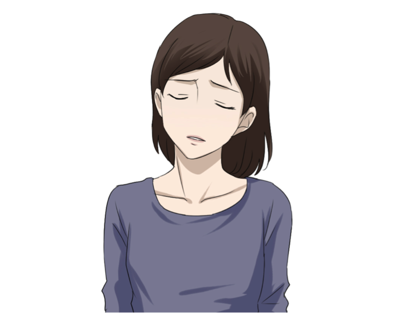 裏寒虚証の女性