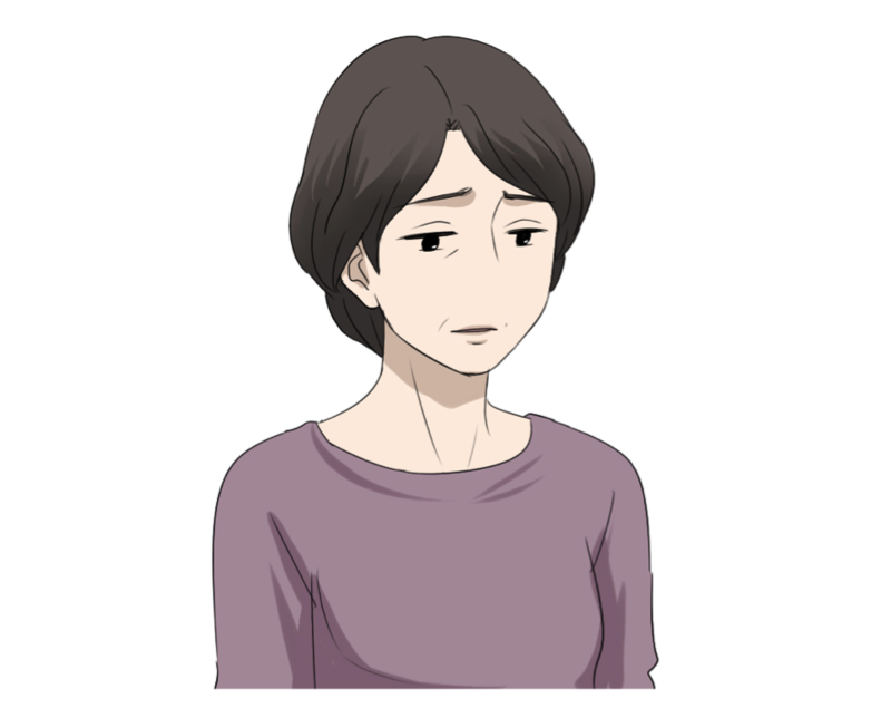 裏熱虚証の女性