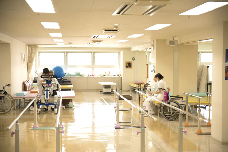 リハビリテーションのようす