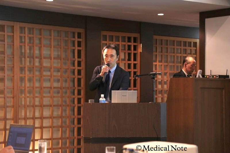 ▲演者　荒木浩先生