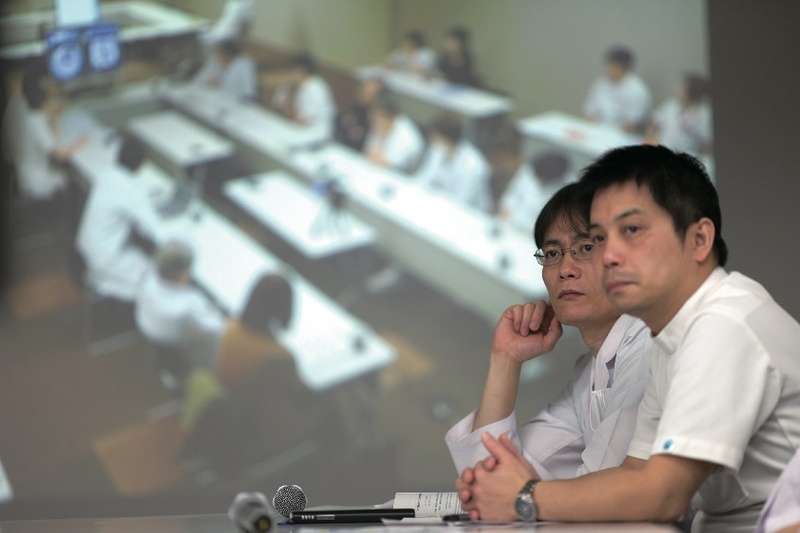 カンファランス風景（耳鼻咽喉科麻生北見病院よりご提供）