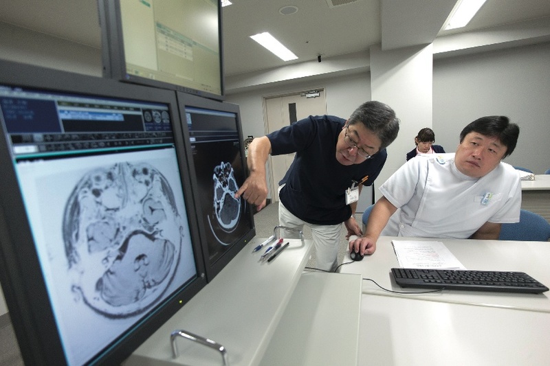 カンファランス風景（耳鼻咽喉科麻生北見病院よりご提供）