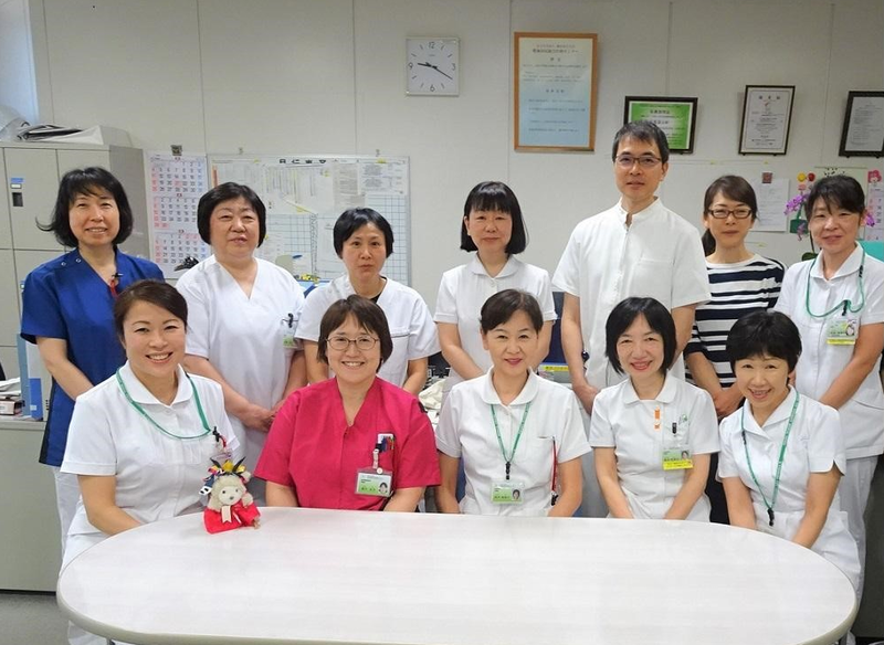 横浜市立大学附属市民総合医療センター 看護部の皆さん