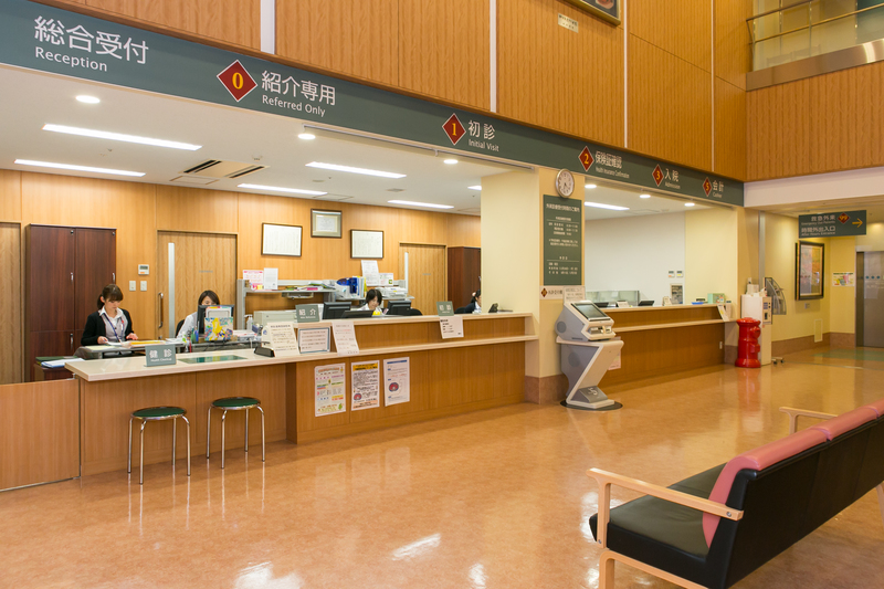 あたたかな印象のある院内