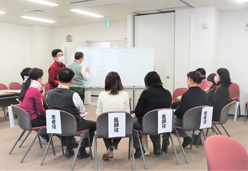 緩和ケア研修会の様子