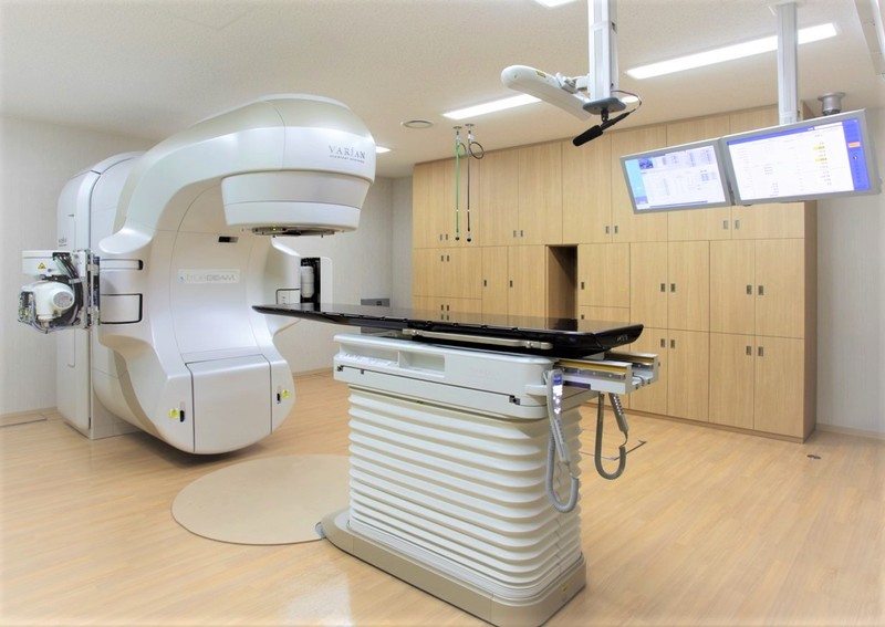 放射線治療室の様子