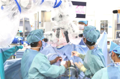 手術中の様子