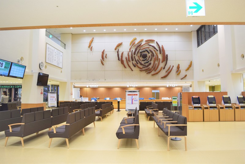 外来ホールの様子