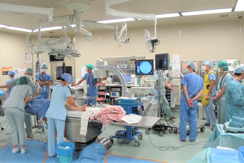 手術中の様子