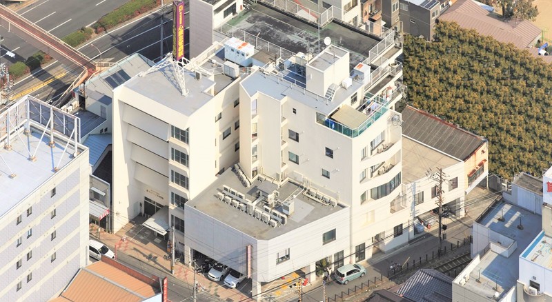 松山笠置記念心臓血管病院　外観