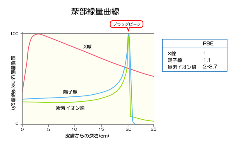 深部線量曲線