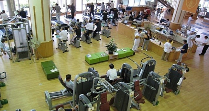 リハビリテーションの様子