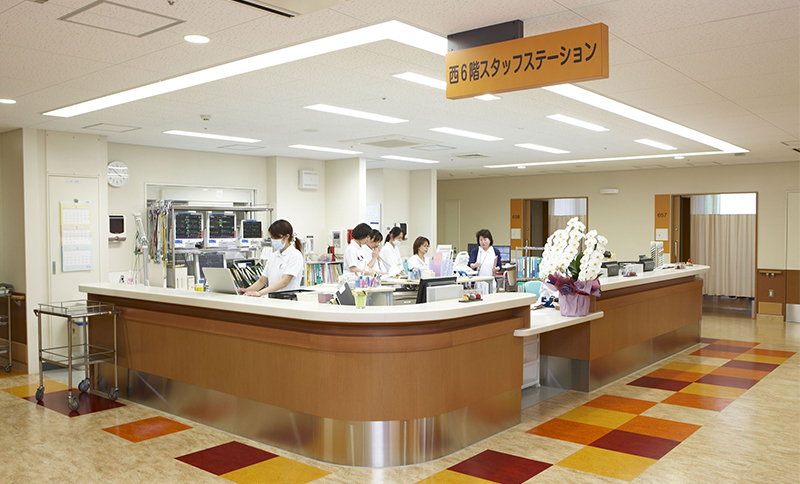 ナースステーションの様子