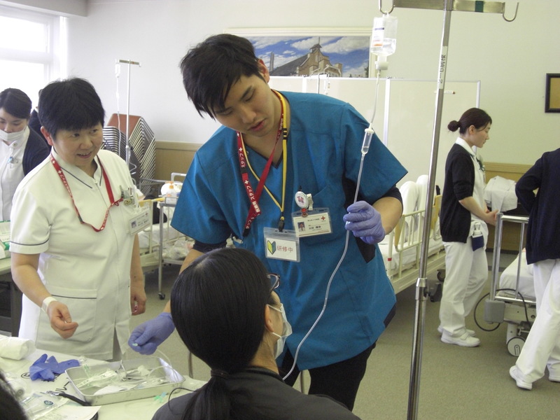 臨床研修医実習の様子