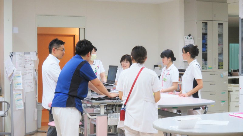 久美愛厚生病院のスタッフたち