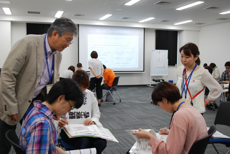 地域の医療従事者を対象とした講習会の様子