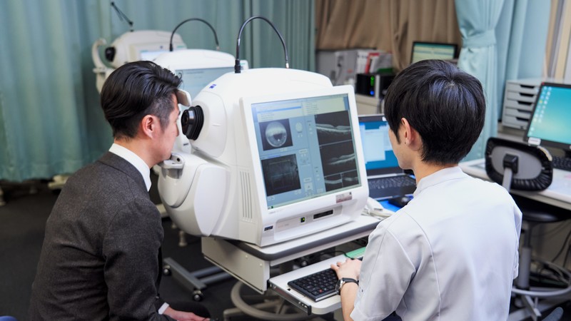 眼科ドックの様子