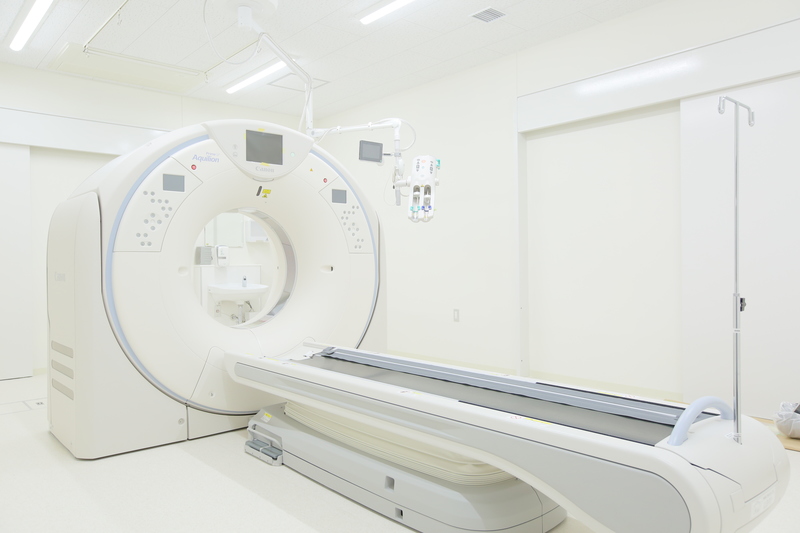 検査に使われるCT装置