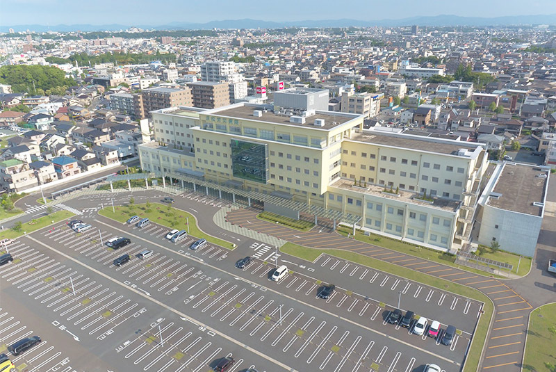 市民に親しまれている浜松ろうさい病院