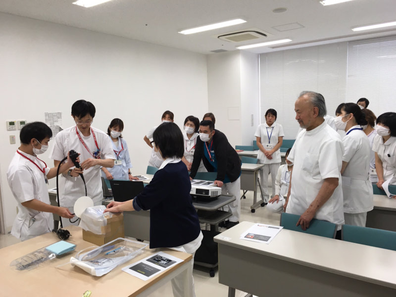 院内の実技講習会