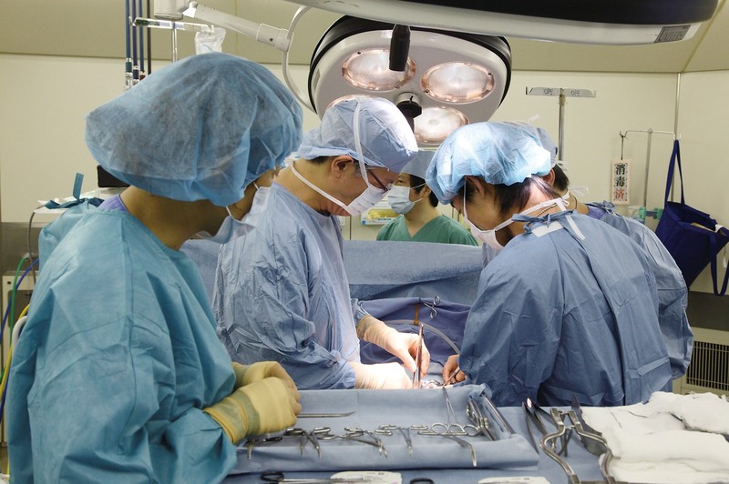 手術中の様子