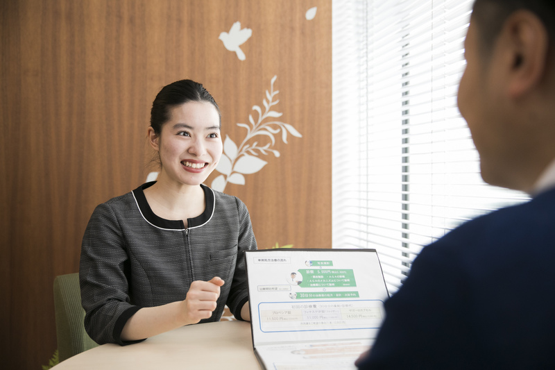 カウンセリングの様子