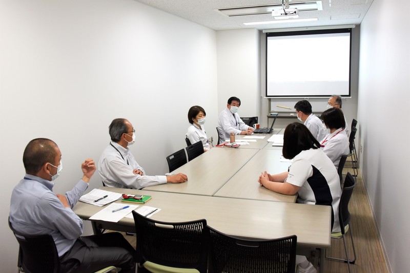 安全管理室定例会の様子