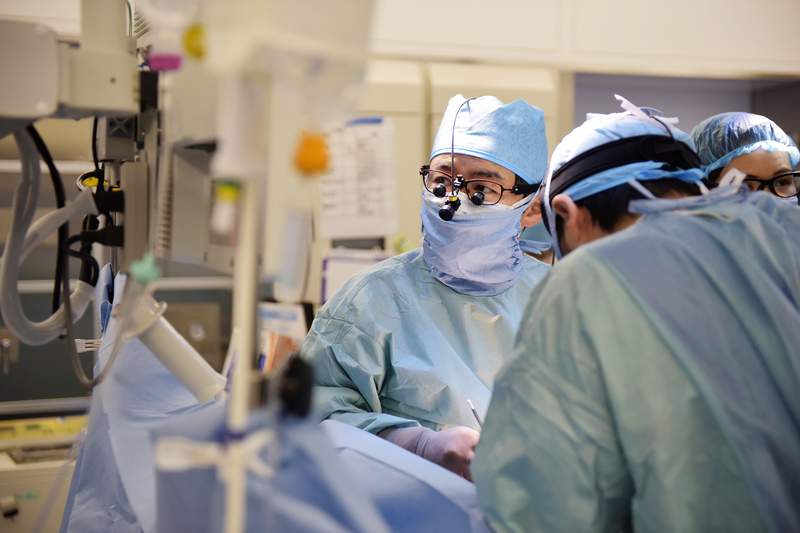 手術中の様子
