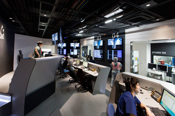 千葉西総合病院カテーテルスタジオ　コントロールセンター