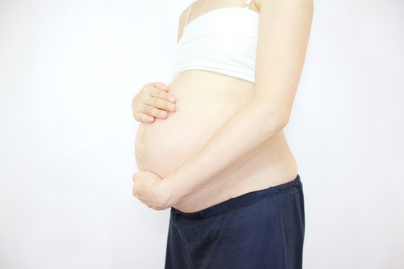 妊娠中のお腹