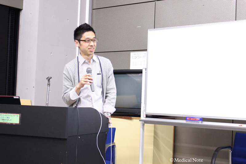 講演中の有川雅俊先生